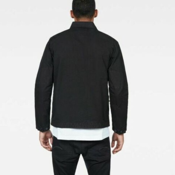 G Star Raw Vodan Dark Black Jacket NWT - Picture 3 of 7